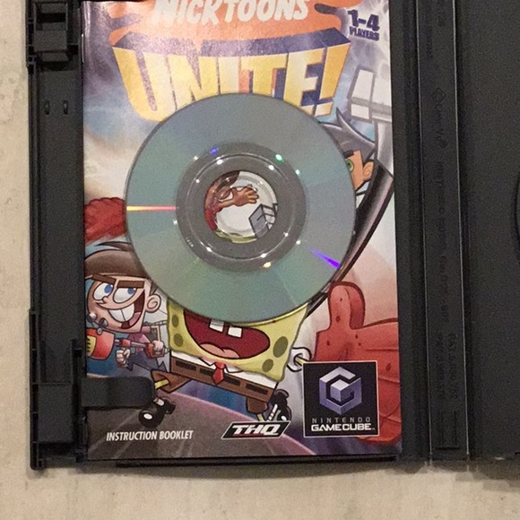 Nicktoons Unite Nintendo GameCube Game SpongeBob SquarePants Jimmy Neutron - Picture 6 of 7